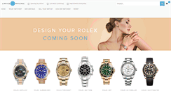 Desktop Screenshot of limitedwatches.net