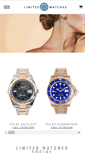 Mobile Screenshot of limitedwatches.net